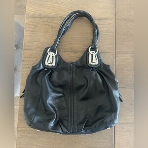 B.Makowsky Leather Purse